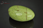 Opale verte polie galet - Madagascar - minéraux polis 5,7cm / 72g / BA616 - Vignette | 1001 minéraux