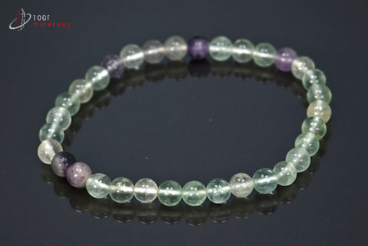 Bracelet en fluorine vert et violette
