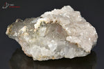 Calcite et Quartz - Maroc - minéraux à cristaux 10,3 cm / 395g / BA88 - Vignette | 1001 minéraux