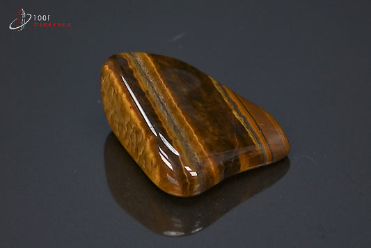 Minéral poli d'œil de tigre d'Afrique du sud