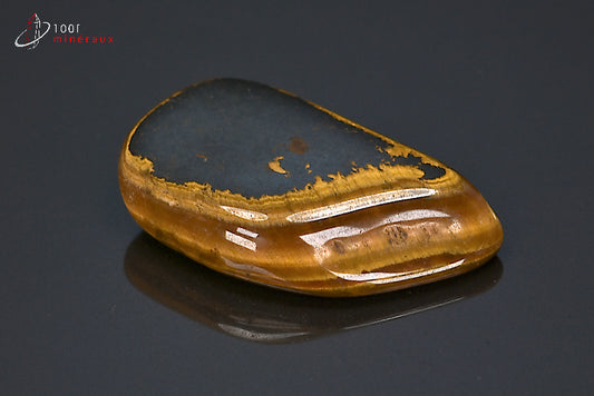 Minéral poli d'œil de tigre d'Afrique du sud