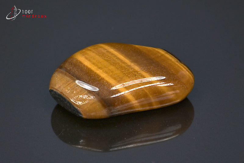 Oeil de tigre poli - Afrique du sud - pierres roulées 4,3 cm / 27g / BB297