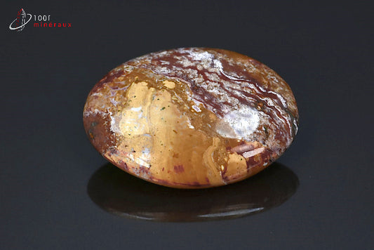 Minéral poli de jaspe de Madagascar