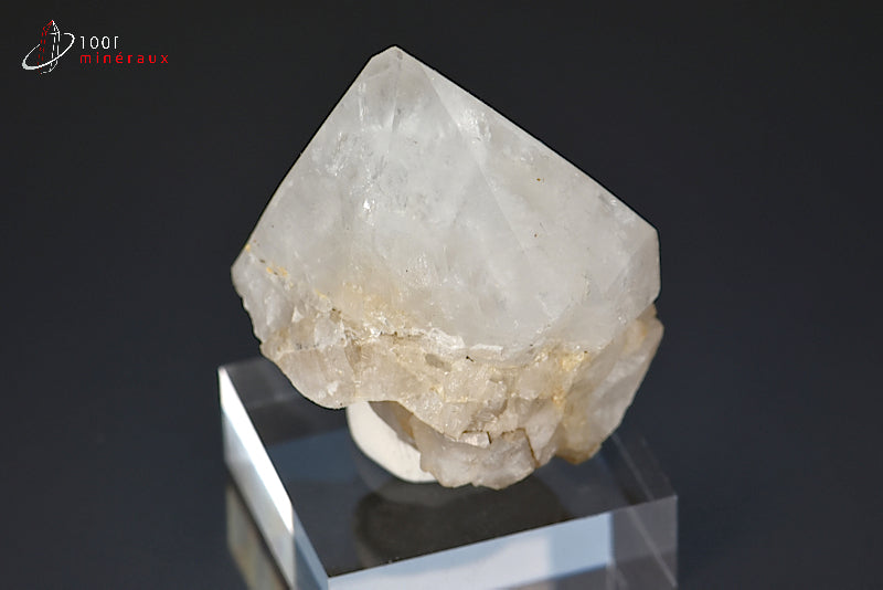 Minéral cristallisé de quartz de France
