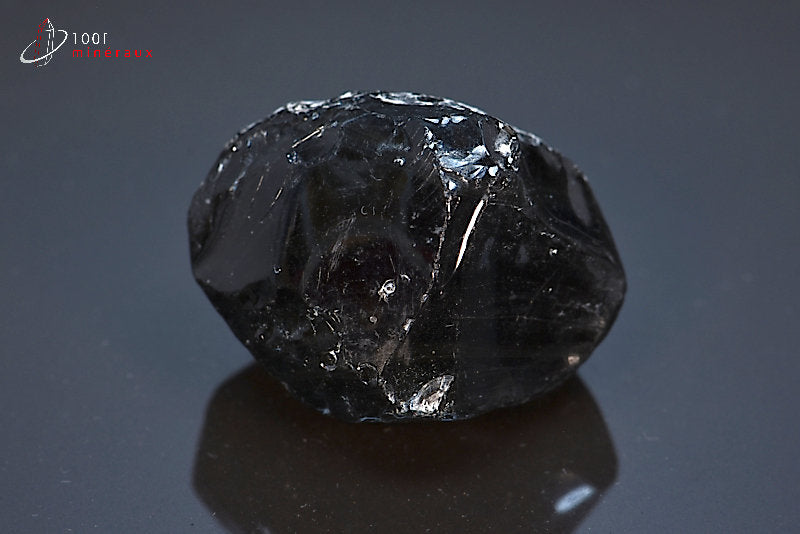 Minéral brut de larme d'apache noire des Etats-Unis