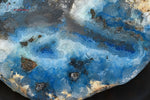 Linarite polie sur Quartz - Espagne - minéraux polis  5,5 cm / 79g / BB715 - Vignette | 1001 minéraux