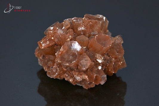 Minéral cristallisé d'aragonite boule du Maroc