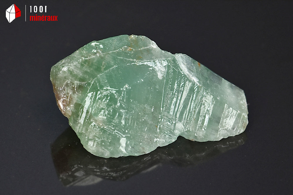 Minéral brut de calcite verte du Mexique