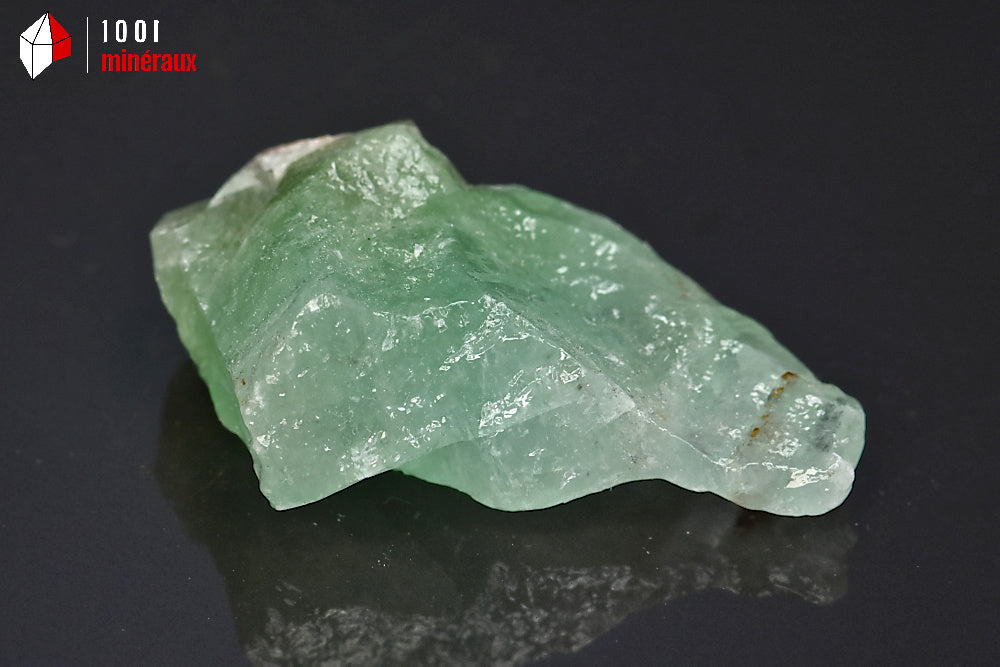 Minéral brut de calcite verte du Mexique