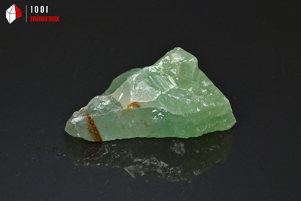 Minéral brut de calcite verte du Mexique