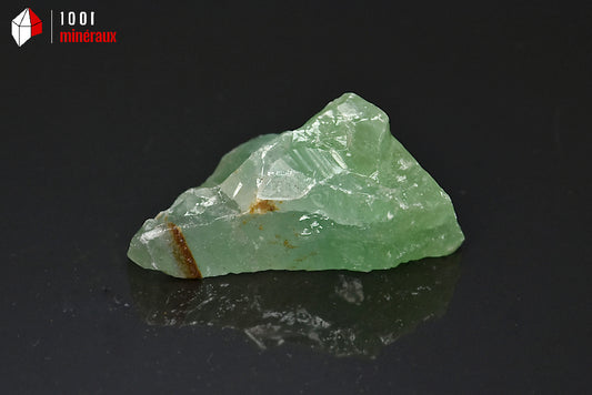 Minéral brut de calcite verte du Mexique