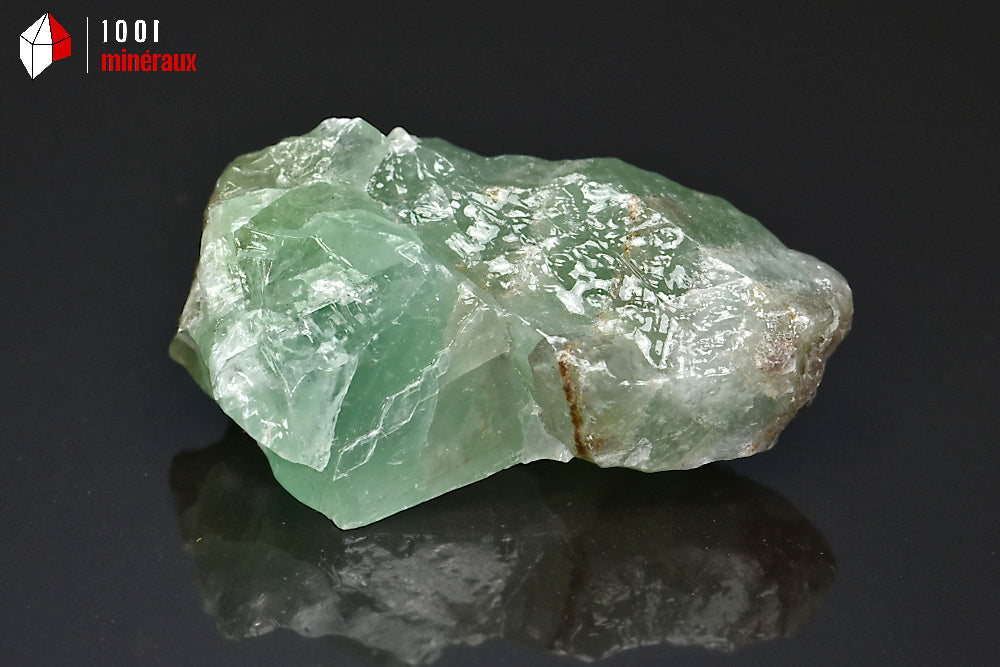 Minéral brut de calcite verte du Mexique