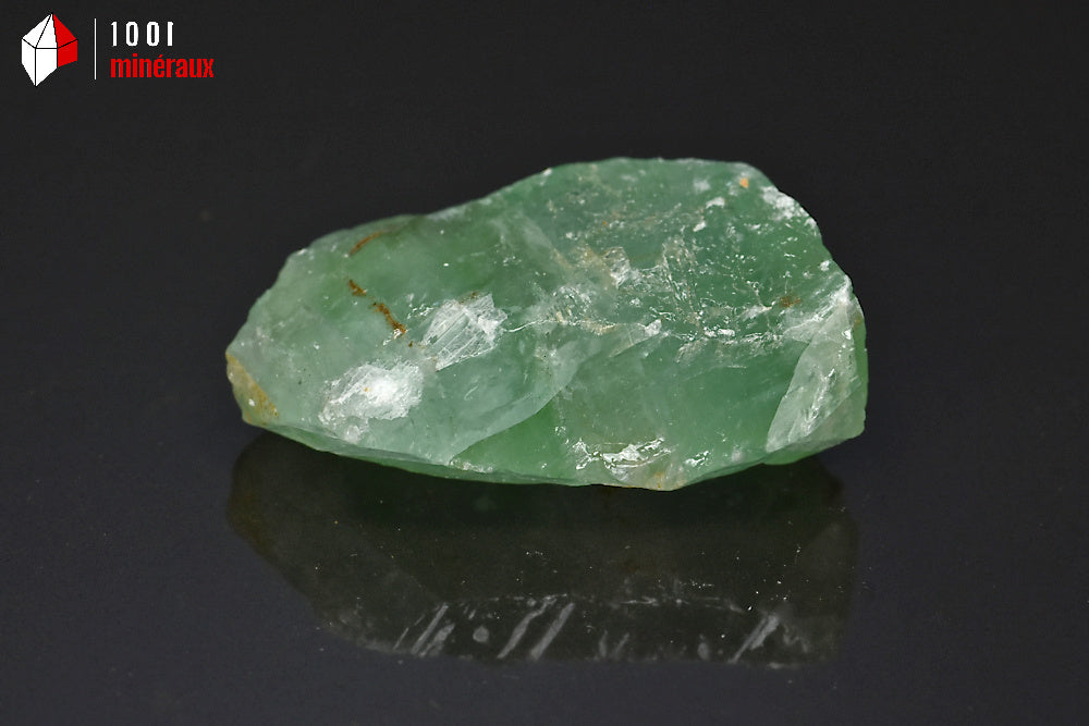 Minéral brut de calcite verte du Mexique