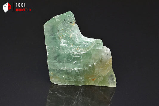 Minéral brut de calcite verte du Mexique