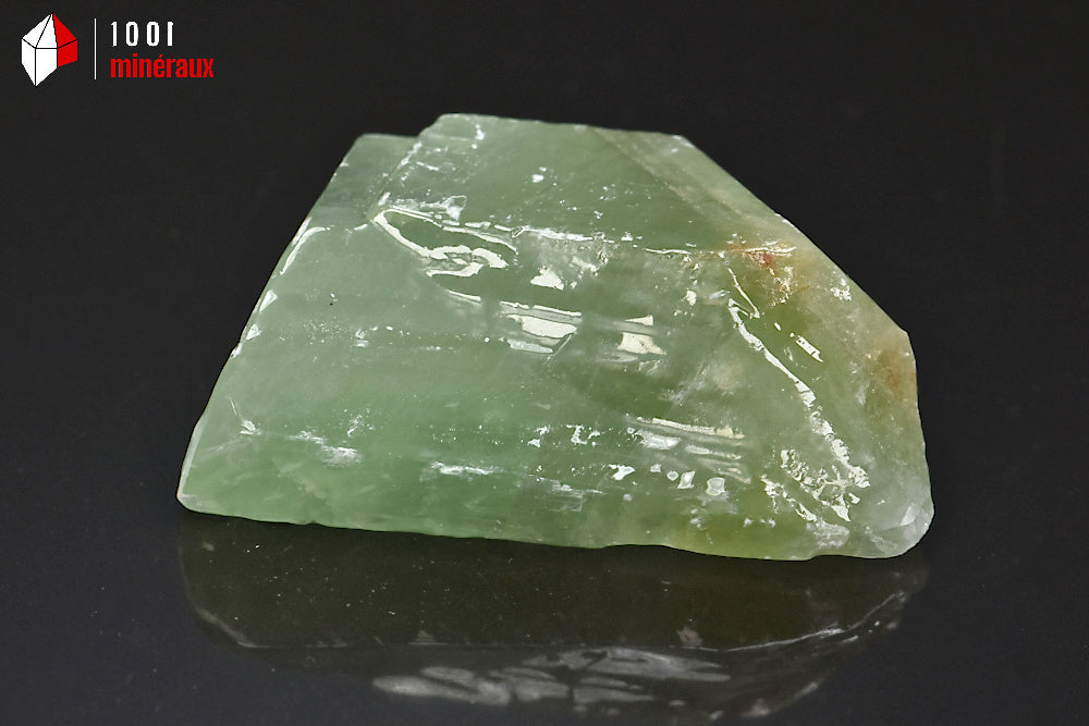 Minéral brut de calcite verte du Mexique