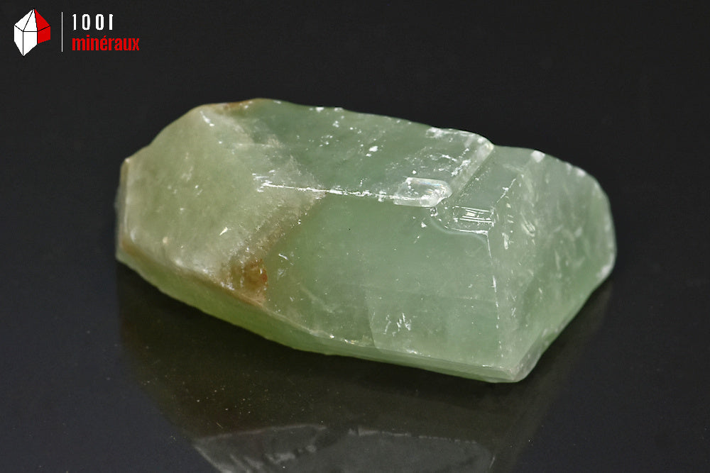 Minéral brut de calcite verte du Mexique