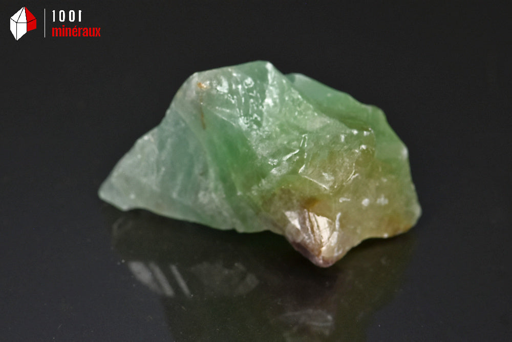 Minéral brut de calcite verte du Mexique