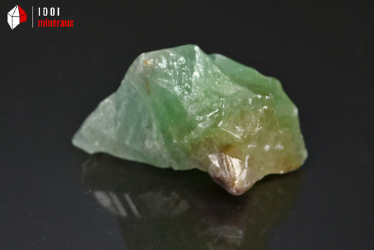 Minéral brut de calcite verte du Mexique