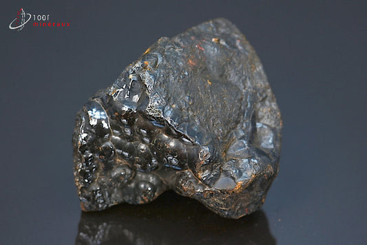 Minéral cristallisé d'hématite mamelonnée du Maroc