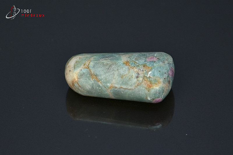 Minéral poli de fuchsite à rubis d'Inde