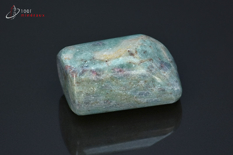Minéral poli de fuchsite à rubis d'Inde