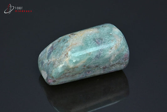 Minéral poli de fuchsite à rubis d'Inde