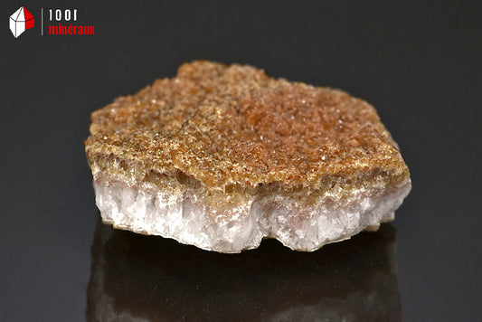 Minéral cristallisé de citrine du Brésil