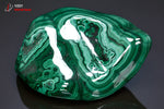 Malachite polie - R.D. Congo - Pierres polies 10 cm / 393g / BC925 - Vignette | 1001 minéraux
