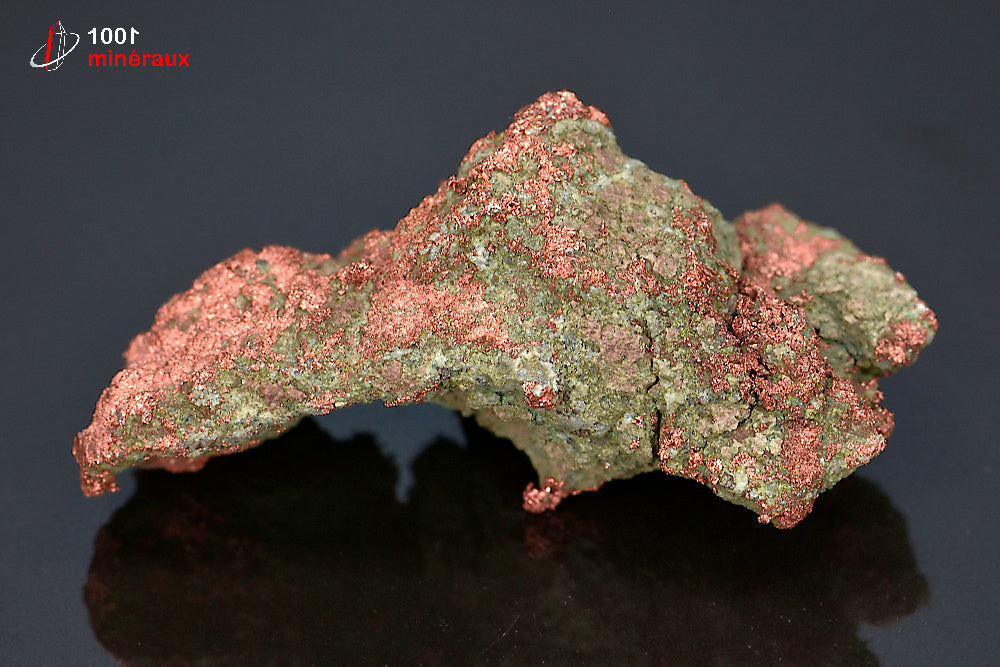 Minéral cristallisé de cuivre natif des États-Unis