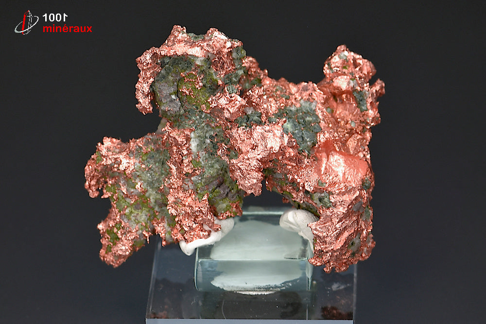 Minéral cristallisé de cuivre natif des États-Unis