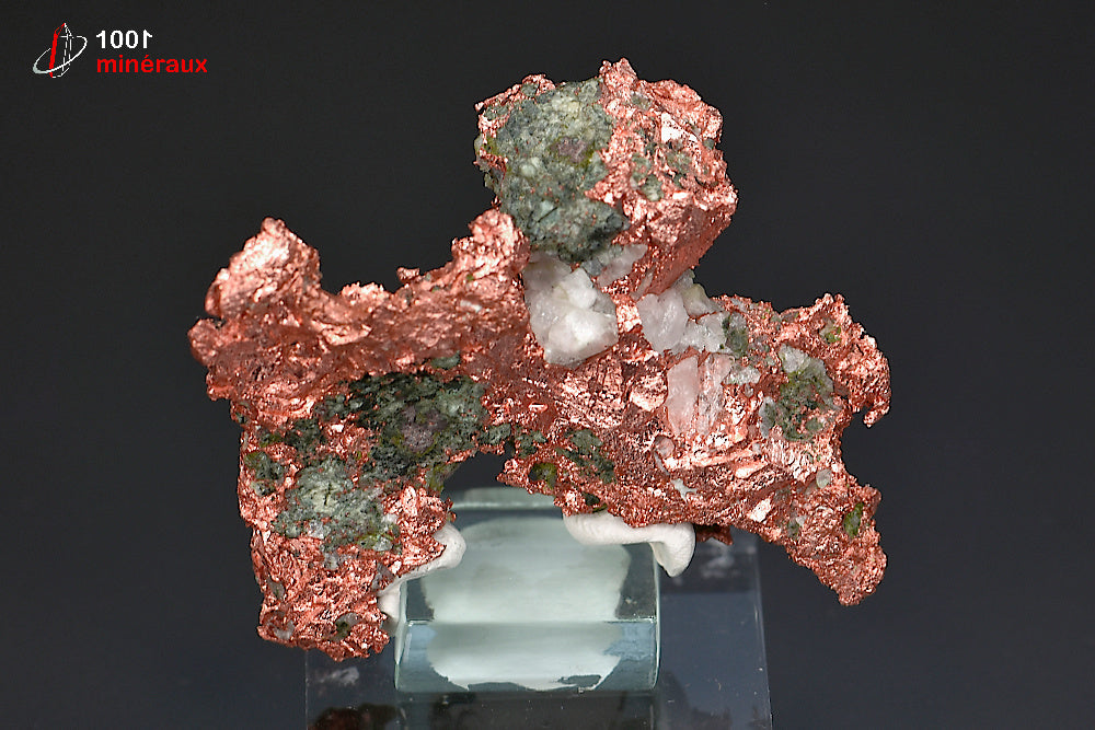 Minéral cristallisé de cuivre natif des États-Unis