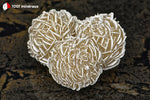 Rose des sables du Mexique (3 sphères cristallisées, arêtes blanches) - 104 g / BD709 - Vignette | 1001 minéraux