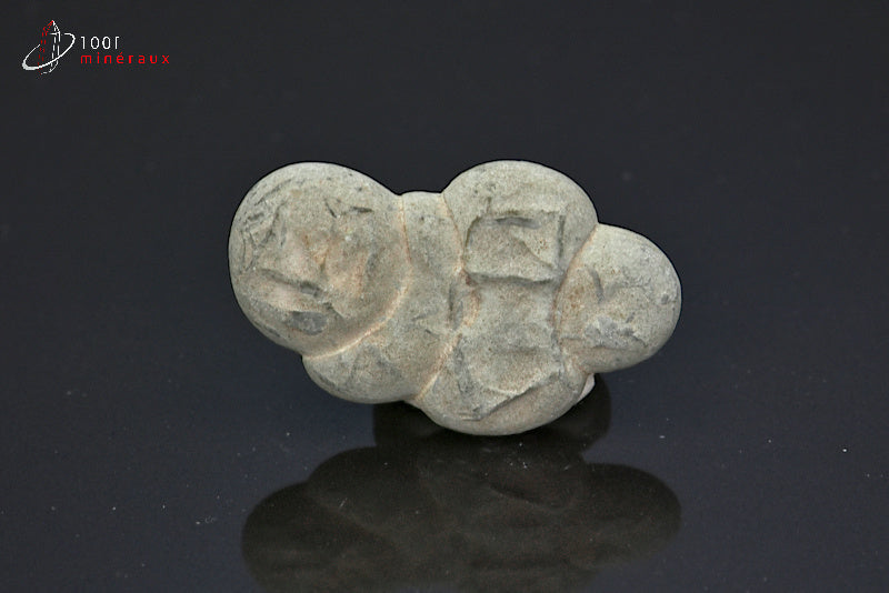 Minéral brut de pierre des fées grise du Canada