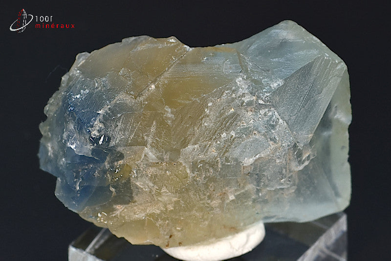 Fluorine bleue et jaune brute de France