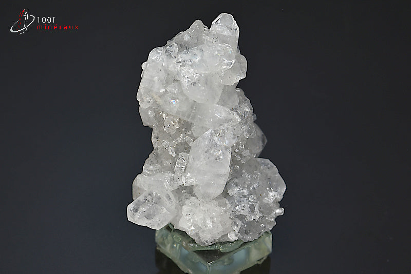 Minéral cristallisé d'Apophyllite d'Inde