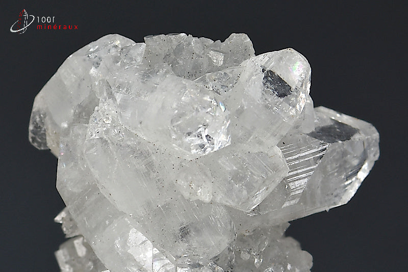 Minéral cristallisé d'Apophyllite d'Inde