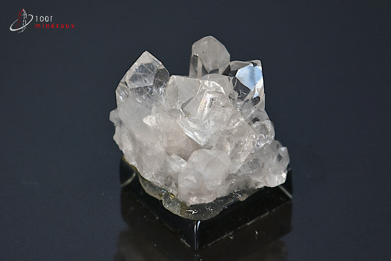 Minéral cristallisé de cristal de roche du Brésil