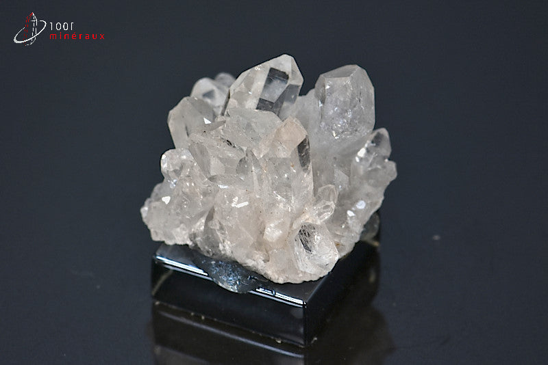 Minéral cristallisé de cristal de roche du Brésil