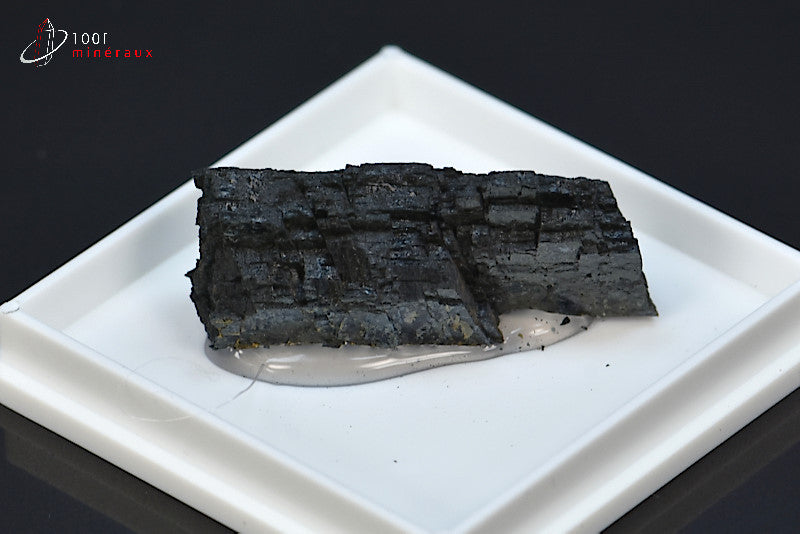 Minéral cristallisé de vivianite verte du Cameroun