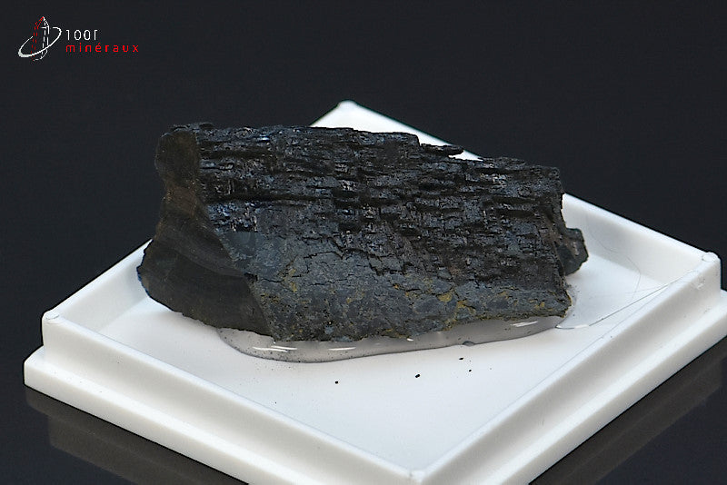 Minéral cristallisé de vivianite verte du Cameroun