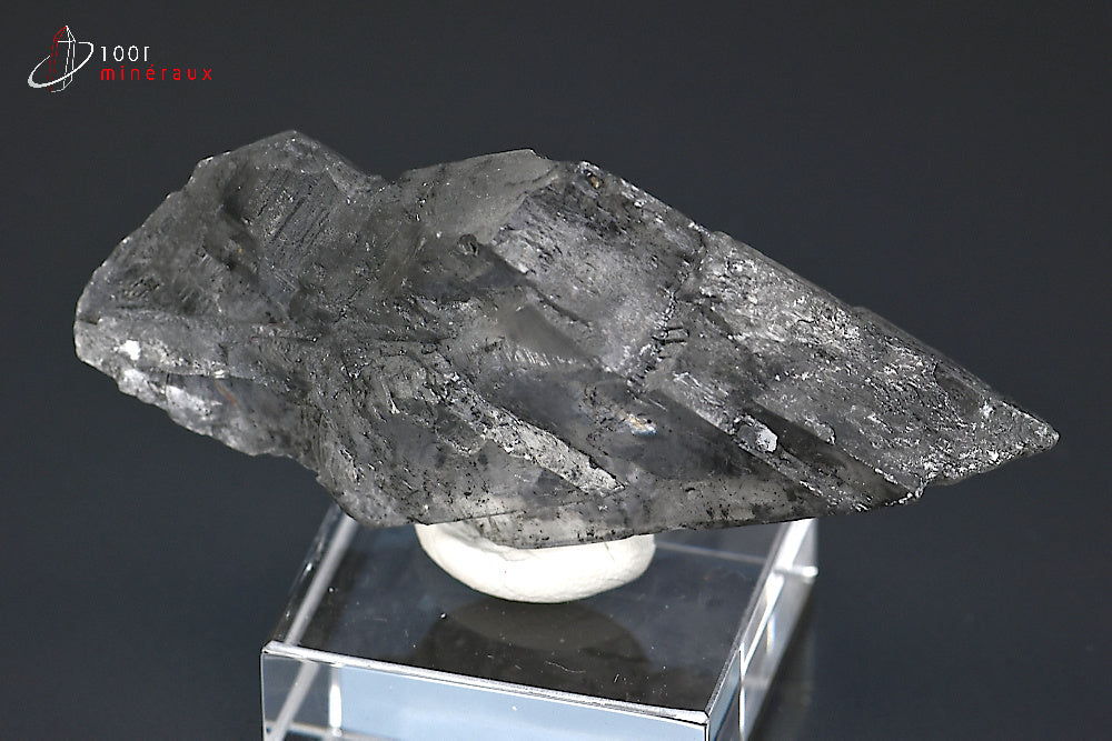 Minéral cristallisé de gypse translucide de France