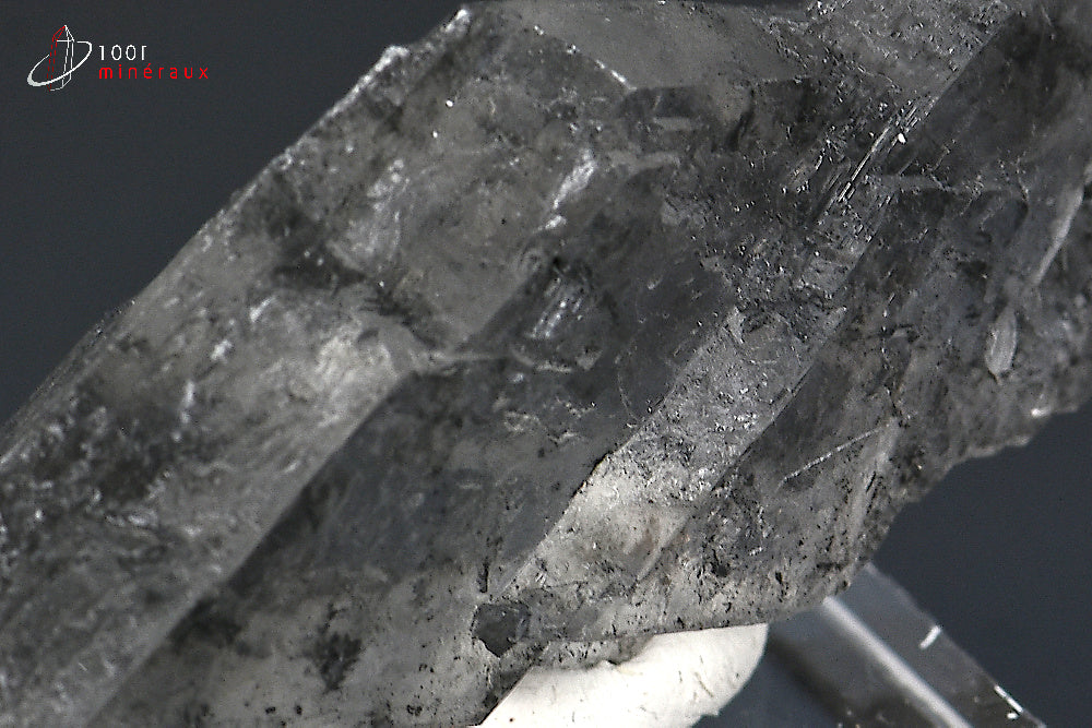 Minéral cristallisé de gypse translucide de France