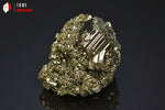 Pyrite cristallisée - Pérou - minéraux à cristaux 5 cm / 117g / BE363 - Vignette | 1001 minéraux