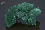 Malachite soyeuse - R.D.Congo - minéraux à cristaux 6 cm / 62g / BE377 - Vignette | 1001 minéraux