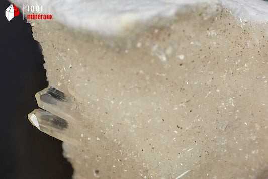 Minéral cristallisé de gypse d'Espagne