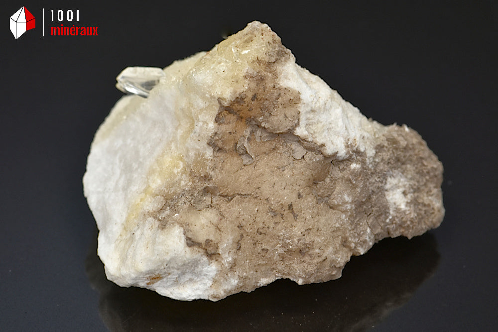 Minéral cristallisé de gypse d'Espagne