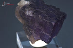 Fluorine violette - Mexique - minéraux à cristaux 3,3 cm / 27g / BE466 - Vignette | 1001 minéraux