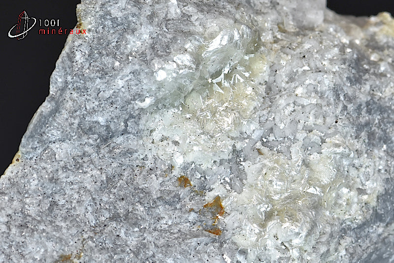 Minéral cristallisé de Talc de France