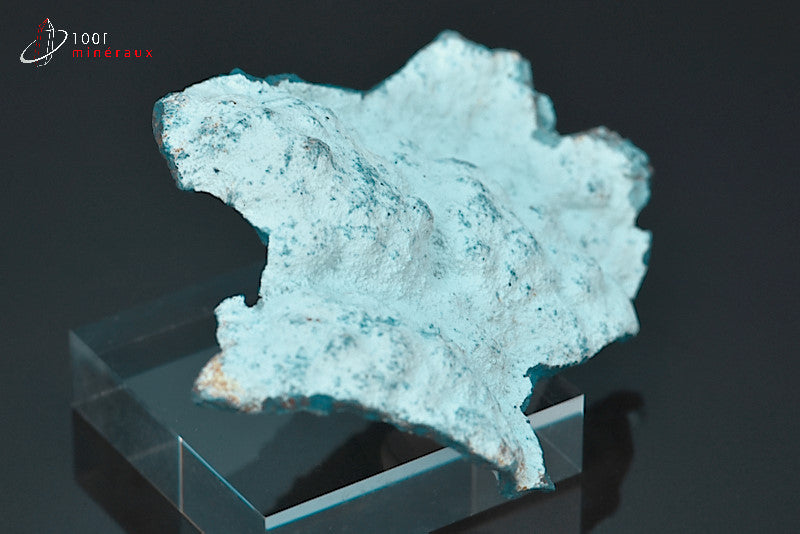 Minéral de shattuckite et chrysocolle de Réublique démocratique du Congo