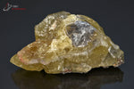 Calcite cristallisée sur Fluorine jaune - Maroc - minéraux à cristaux 8,2 cm / 286g / BE720 - Vignette | 1001 minéraux
